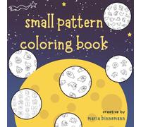 small pattern coloring book: Kompaktes Malbuch mit 50 Mustern - Ideal für unterwegs, zur Entspannung & Stressreduktion