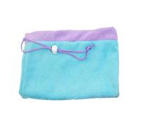Small Pet Bath Towel Bag, Hamster Absorbent Pouch, Breathable Wrap with