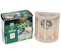 Small Pet Select Mangiatoia piccola per mangiatoia per fieno, per il castello del nascondiglio dell'habitat | Mantiene il fieno fresco, ordinato e accessibile per conigli, porcellini d'India e altri