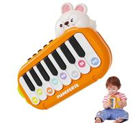 Small Piano Keyboard Toy Learning Electronic Musical Instrument for Kids Portable Interactive Piano Toy with Sound Effects Educational Music Toy for Boys Girls Birthday