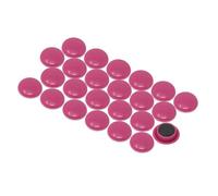 Small Planning & Notice Board Magnets - Pink (10 Packs of 24)