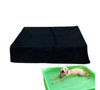 Small Pool Cover Windproof 420D Oxford Dustproof 48x48in | Pet Pool Cover Protector for Pets Kids Bath Tub Washtub Outdoor Patio Bathing Area