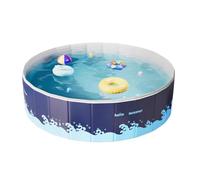 Small Pool for Kids, Large Capacity Foldable Swimming Activities Playhouse