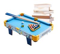 Small Pool Table | Folding Funny Game | Tabletop Billiard Toy Kids Pool Table Set | For Children Adults Family Outdoor Living Room Playroom Party Gathering