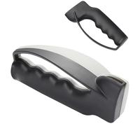 Small Portable Whetstone, Kitchen Sharpener, Comfortable Grip Sharpening Tool, Ideal For Scissors, Paring Cutters, Shears, Utility Knives, Compact And Easy To Use, Travel-Friendly