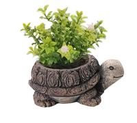 Small Pots - Creative Cartoon Pots Planter | Decorative Bonsai Planter, Cement Flowerpot, Landscape Plant Holder For Courtyard Garden Balcony