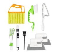 Small Reusable Cleaning Brush Kit | Cleaning Brush Set | Versatile Crevice Cleaner Tools for Home, Car, and Shops | Easy-to-Store Compact Cleaning Solutions