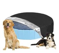 Small Round Pool Cover, Dog Pool Cover, Round Trampoline Shade, Waterproof Dustproof Trampoline Guard For Outdoor Beach Children Adult Pet Deck Park Backyard