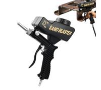 Small Sand Blasting Tool | Leak-Proof Adjustable Pneumatic Tools - Powder Sand Blasting Spray Tool,for Walnut Shell Soda Stain Rust Powder Paint Wood Glass Concrete Tiles Cabinet