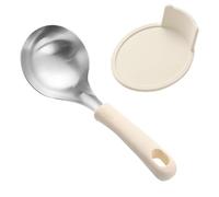 Small Sauce Ladle - Non Stick Serving Spoon, Silicone Handle Kitchen Tool