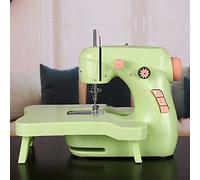 Small Sewing Machine Mini Electric Household Portable DIY Manual Repair Double Thread with Night Light Pedal