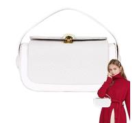 Small Shoulder Purse - Sling Tote Zipper Closure Top Handle Fabric Flap Elegant Handbag , Adjustable Detachable Strap + Reinforced Stitching | Premium Soft Texture Fabric - For Business & Weekend