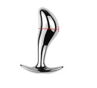 Small Size Metal Anal Beads Butt Plug Mini Rainbow Rose Gold Butt Plug Crystal Jewelry Trainer Anal Dildo Masturbation Sex Toy(5)
