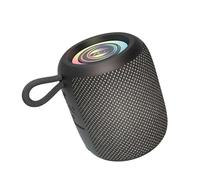 Small Speaker - Waterproof Audio Device | 5 Hour Playtime Stereo Output For TF Card Support, LED Glow Feature With Crisp Sound, Compact Speaker For Bathroom Home Desk Indoor Shower Travel Beach