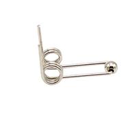 Small springs,4Pcs Perm Rod Accessories Torsion Spring Wire Diameter 3mm Steel Heavy Duty Double 1.2x28mm(1.2x26mm)