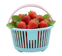 Small Storage Basket, Mini Basket, Tiny Baskets, Hollow Portable Storage Organizer With Handles, Shower Toiletry Holder Basketsfor Home Dormitory Apartment Nursery Bathroom Kitchen