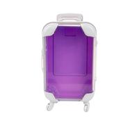 Small Suitcase, Travel Jewelry Case, Rolling Mini Luggage Toy, Simulation Pretend Play Set, Portable Organizer Box with Wheels, Ideal for Kids, Candy Storage, Accessories Display