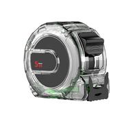 Small Tape Measure - High Accuracy Retractable, Heavy Duty Construction Tools, Ruler Distance Ruler Measuring Tool, Fluorescent Easy Read Tape Measure for Construction