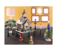 Small Town Church Set con Alimentatore 4.5V Cod. 56670