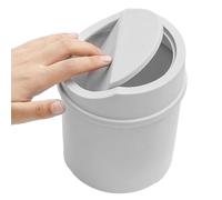 Small Trash Can | Garbage Container Bin | Swing Top Bin | Rubbish Waste