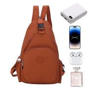 Small Travel Bag - Mens Sling Bag, Small Backpacks for Men, Travel Sling