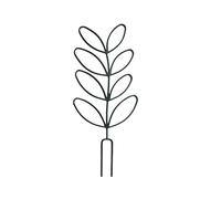 Small Trellis For Potted Plants, 2-Piece Ivy Support Frame | 14.96x5.91 In Climbing Vines Trellis For Gardeners, Home, Apartment, Living Room, Balcony, Porch, Patio, Backyard Plant Care