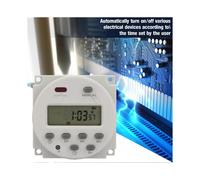 Small Type 7 Days Programmable Digital Timer Switch 1S~168h 5VA AC