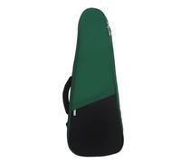 Small Ukulele - Custodia per chitarra Oxford con chiusura a scatto, per zaino in spalla, regolabile, per chitarra e zaino in spalla, 26 Inch Dark Green, taglia unica