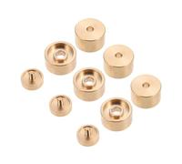 Small Upper Lower Cover Trumpet Piston Copper Press Covers Musical Instrument Tool Finger Buttons Supplies Buckle