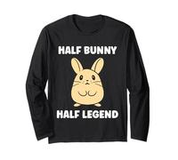 Small viscachas mingon Animals Quote Half Bunny Viscacha Maglia a Manica