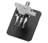 Small Vise, 2 in 1 Desk Vice, 3.94x2.36x4.72 Inches Non Slip Precision Clamp, Heavy Duty Quick Release Portable Tool for Jewelry Making Woodworking Garage Workshop Repairs and Crafting Tasks