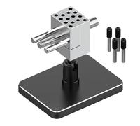 Small Vise - Mini Bench Vise 2-in-1,Heavy-Duty Non-Slip Precision Quick-Release Portable Drill Workbench for Metalworking Woodworking Workshop Garage