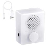 Small Voice Recorder, Plush Toy Sound Module, Button Activated Audio Box, Battery Operated 360 Seconds Playback, Stuffed Animals Soft Toy Pillow Handmade Offer Recording Messaging Device 6x5x2.6cm
