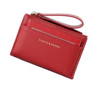 Small Wallet Modern - Short Zipper Wallet | PU Leather Coin Purse