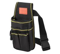 Small Waterproof Tool Belt with Multiple Pockets, Heavy-Duty Adjustable Work Belt Organizer for Carpentry, Electricians, Plumbing, Mechanics, Home Projects, Gardening, Hiking, Fishing, and Hunting
