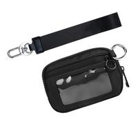 Small Zipper Wallet, Womens Travel Wallet, Lightweight Wallet for Women, Wristlet With Id Window, Womens Small Wristlet, Zippered Coin Wallet for Outdoor Sports, Travel