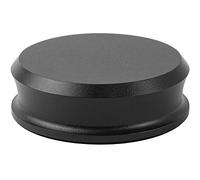 SmallBen SmallBen - Stabilizzatore per pesi con cuscinetto protettivo in pelle, peso per giradischi in vinile da 255,1 ml, resistente ed elegante, adatto a qualsiasi giradischi, nero opaco