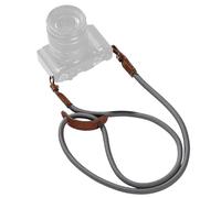 SMALLIRG Tracolla per Fotocamera, Tracolla Regolabile Intrecciata con Anello di Tenuta e Cuscinetto in Pelle per Fotocamera DSLR o Mirrorless, Grigio - 5057