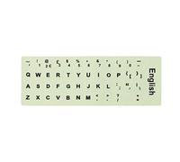 smallJUN Adesivi Tastiera Fluorescente Luminoso Tastiera Impermeabile Pellicola Protettiva Copertura Antipolvere Luce e Adesivi Tastiera AntiGraffio Carino Femminile Inglese