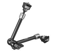 SMALLRIG 11'' Braccio Magico con viti da 1/4"-20 e Perni a Molla, Capacità di Carico 1,5kg, Doppia Testa Sferica 360°, Design Antiscivolo per Fotocamere/ Luci/ Monitor/ Microfoni/ Telefoni - 5309