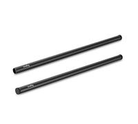 SMALLRIG 2 PCs Black Aluminum Alloy 15mm Rod (40cm/16inch) - 1054