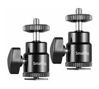 SmallRig 2059 1/4" Camera Hot shoe Mount with Additional 1/4" Screw (2pcs Pack)