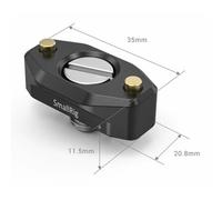 SmallRig 2501 Guida NATO con perno di posizionamento ARRI 35 mm