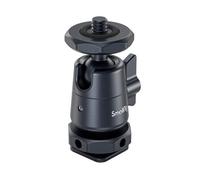 SmallRig 2948B Mini testa a sfera con supporto cold shoe staccabile (2 pz.)