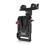 SMALLRIG 2991 - Piastra per batteria con morsetto da 15 mm e braccio regolabile
