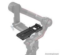 SmallRig 3061 Piastra a sgancio rapido con Arca Swiss per DJI RS 2/RSC 2