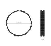 SmallRig 3294 Anello di messa a fuoco senza cuciture diametro 75-77 mm