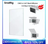 SmallRig 4 filtri quadrati a diffusione nera da 1/4"/1/8", rivestimento multistrato spesso 4 mm per scatola opaca 4 x 5,65