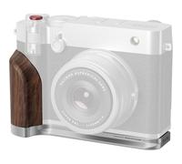 SmallRig 5265 Piastra di montaggio a L con impugnatura in legno per Fujifilm GFX 100RF (argento)