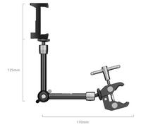 SmallRig 5326 Morsetto a forma di granchio per telefoni (9,8")